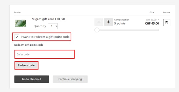 KeyClub eStore Screenshot shows how to redeem your KeyClub points card