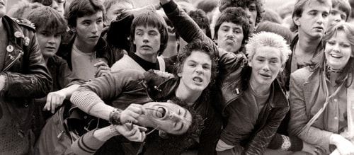 Fans der Punkband The Sex Pistols