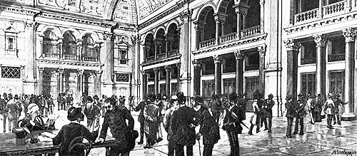 Zurich stock market in the 19th century