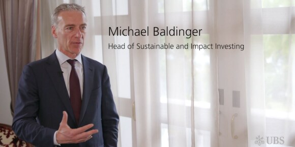 Portrait of Michael Baldinger, Head of Sustainable and Impact Investing