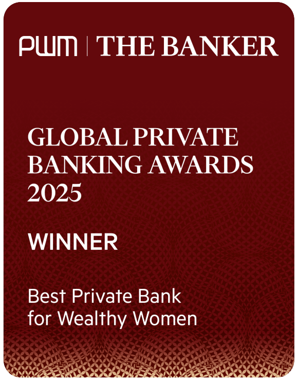 Winner - Best Private Bank for Wealthy Women