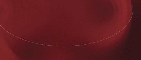 Imagem abstrata em vermelho escuro com fundo texturizado e linha branca ondulada.