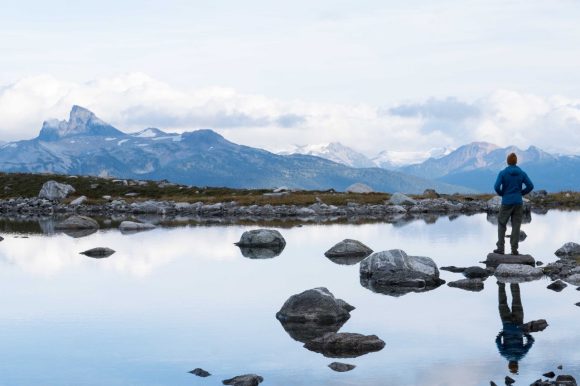 Lac Alpine Rocheux