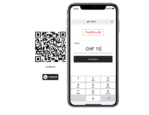 UBS TWINT for merchants