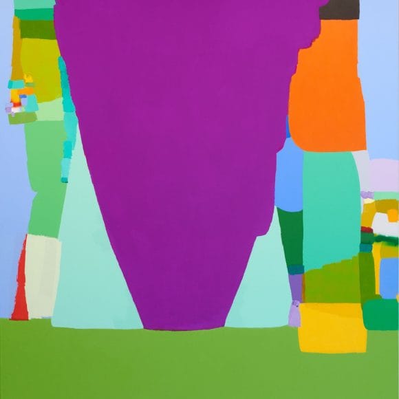 Bild von Federico Herrero, ohne Titel, vers. farbige Flächen