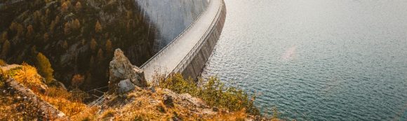 Dam in the mountains