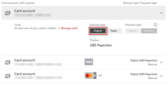 Switching to paperless invoicing in E-Banking