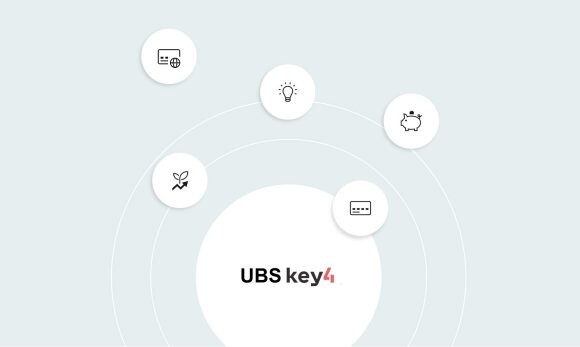 What's included in UBS key4 banking