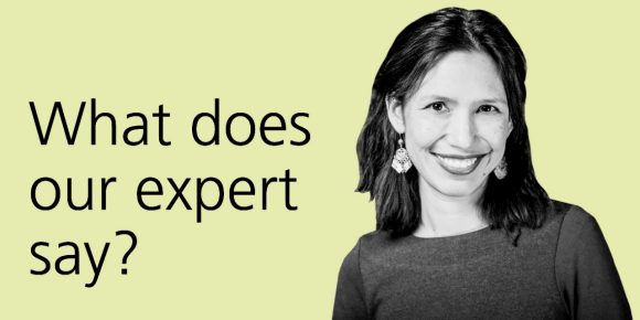 What does our expert say?