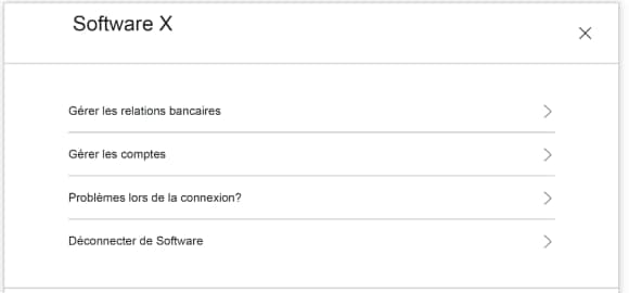 E-Banking Screenshot: Software