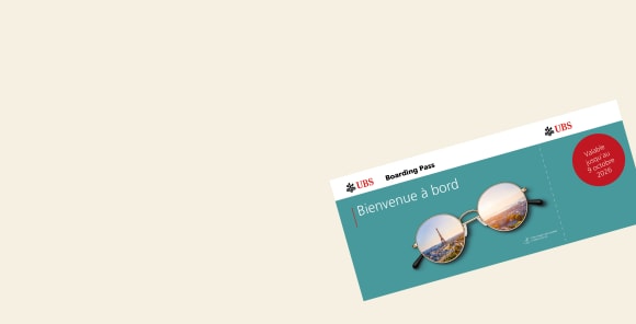 Carte d’embarquement UBS