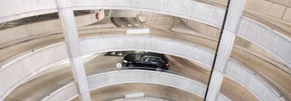 Parking à l'aéroport