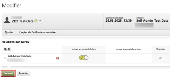 Délivrer des autorisations d'accès