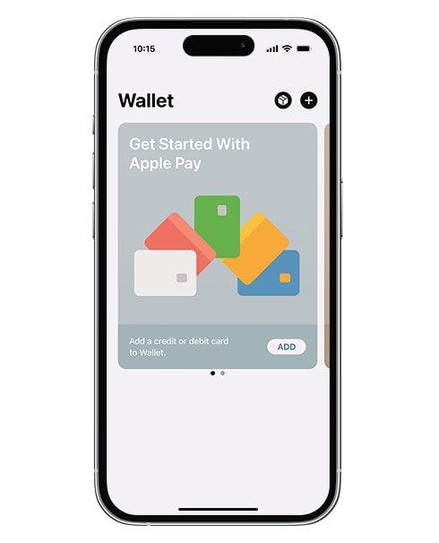 Apple Pay screen