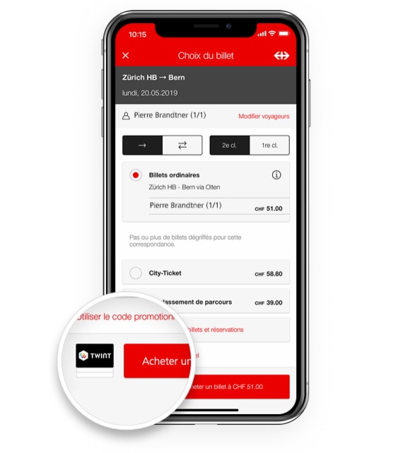 Pay in other apps
