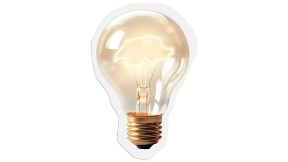 Ampoule avec la Suisse, l’innovation en Suisse