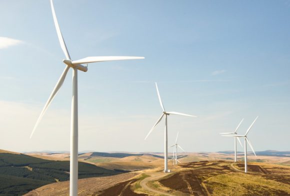 Le parc éolien de Clyde dans les Southern Uplands en Ecosse
