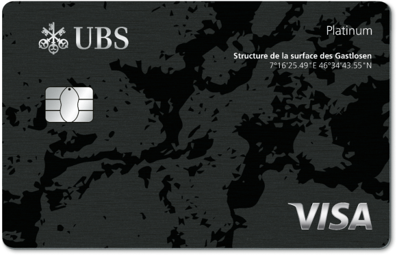 Présentez la carte de crédit UBS Visa Platinum