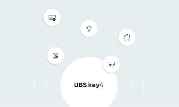 What's included in UBS key4 banking