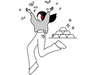 Una donna si mostra soddisfatta perché ha pagato meno tasse grazie ai contributi nel pilastro 3a.