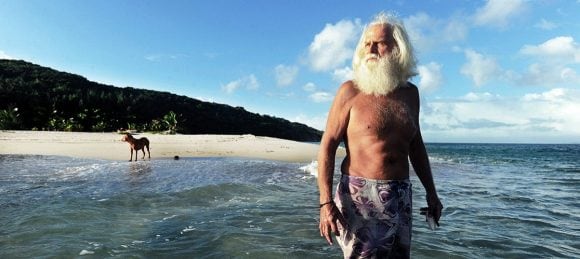 The millionaire castaway who lives off the clock