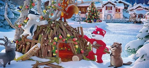 Topsy und seine Freunde helfen dem Biber einen neuen Biberbau zu erstellen.