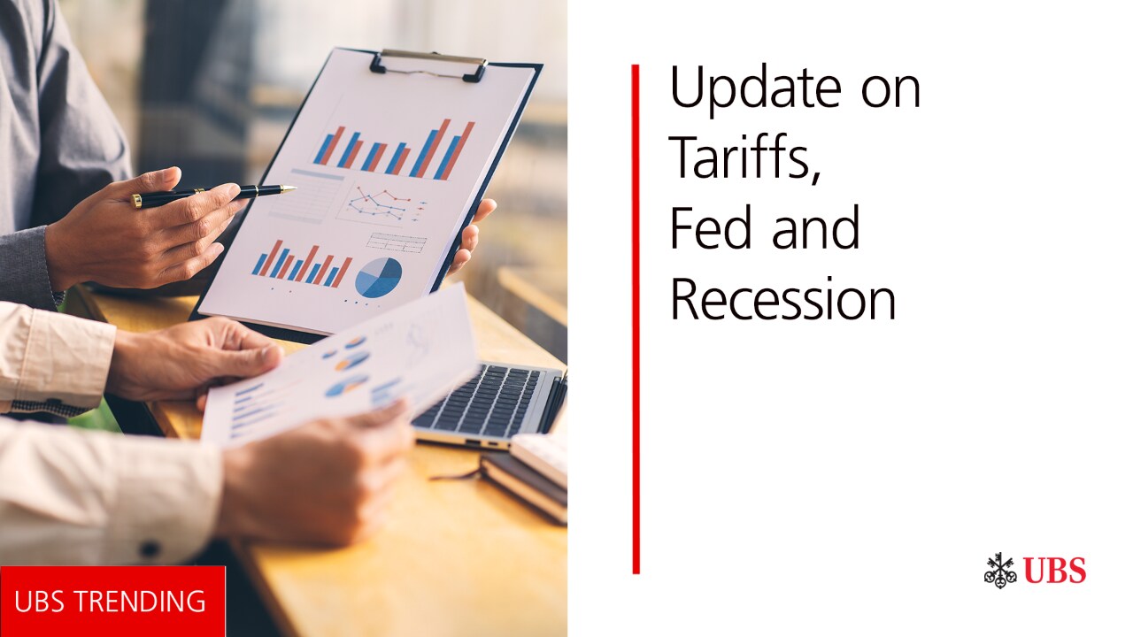 UBS Trending: Is market turbulence just the beginning?