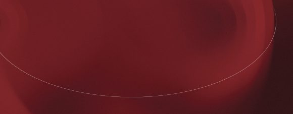 Abstract dark red image with a textured background and swirling white line.