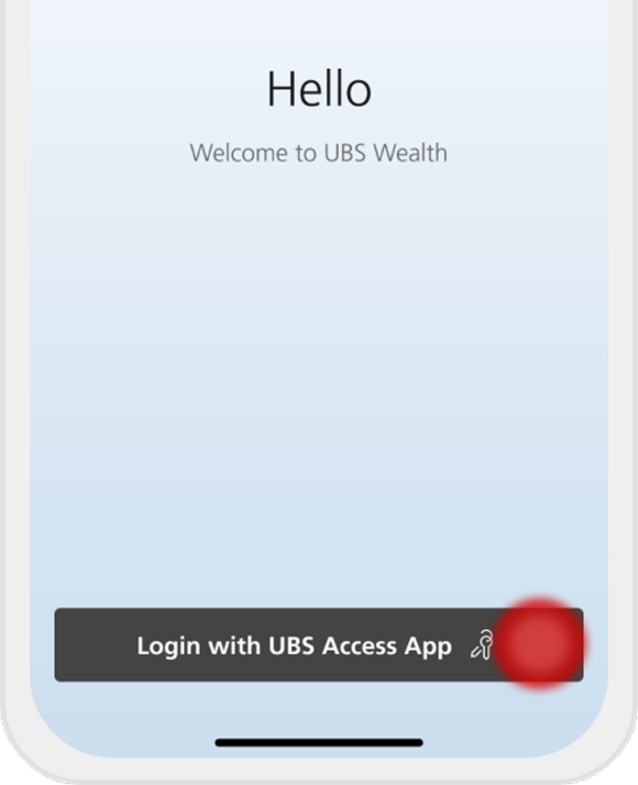 Login with UBS Access App