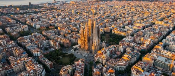 City view of Barcelona