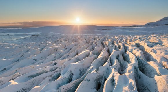 Sunset on Iceland