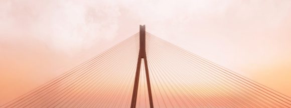 Bridge in evening light