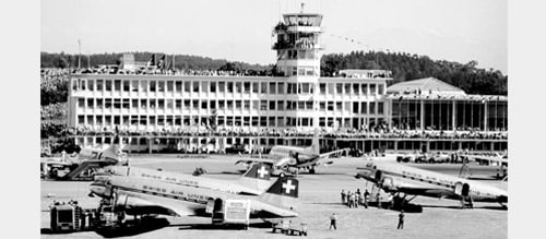 Eröffnung des Flughafens Zürich-Kloten
