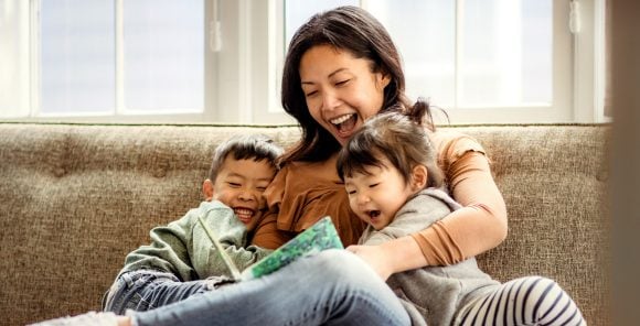 Architect with plan in studio