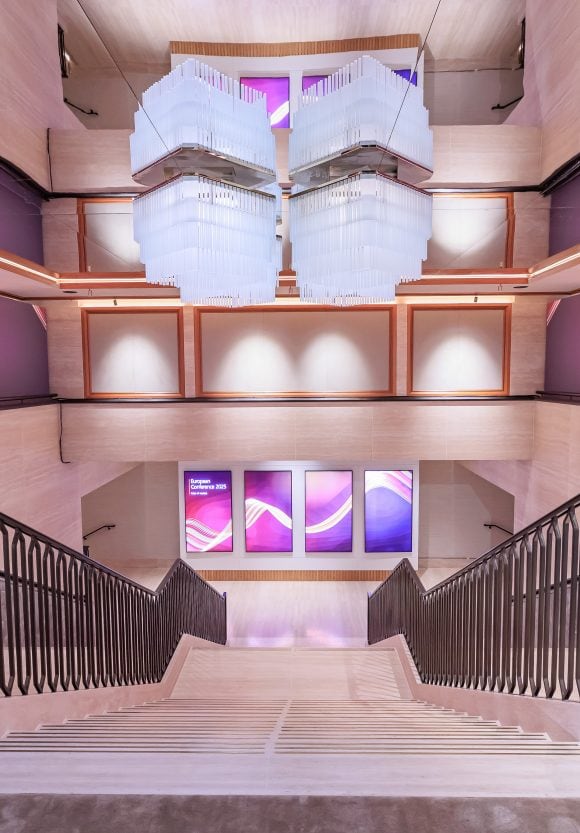 Promotional imagery for the UBS European Conference