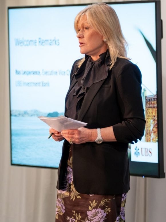 Ros L'Esperance speaking