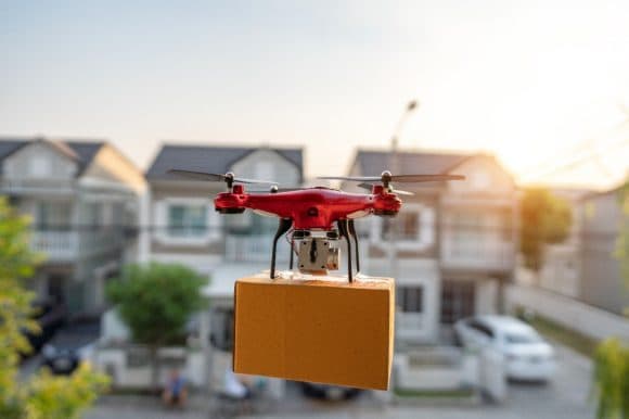 courier drone