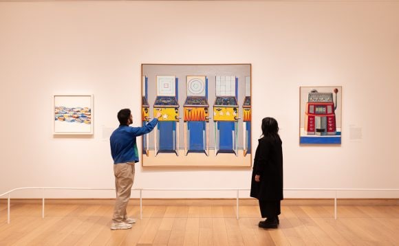 View of Wayne Thiebaud