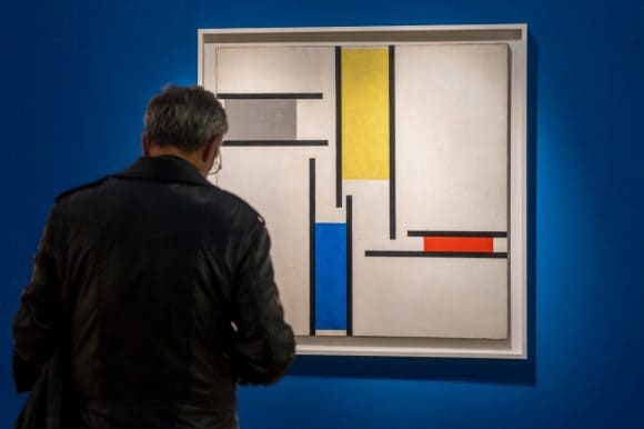 A work by Mondrian