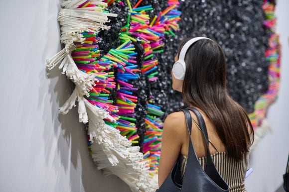 Colorful woven cords and threads