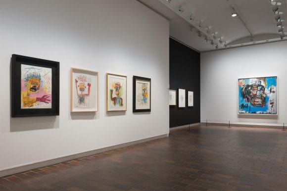 Modern art gallery