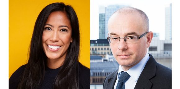 Portrait of Anny Shaw and Paul Donovan