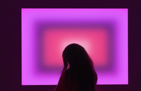 Shadow of a woman