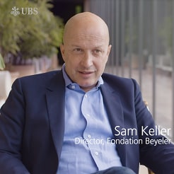 Sam Keller while being interviewed for the video series