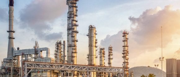 Oil and gas refinery