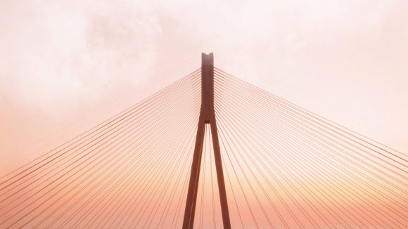 Bridge in evening light