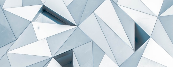 building wall with fragmented tiles