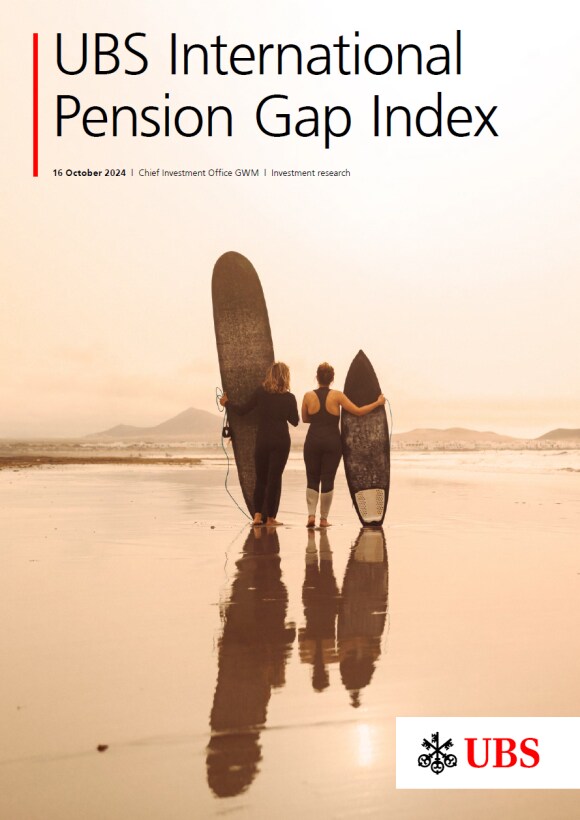 UBS International Pension gap index