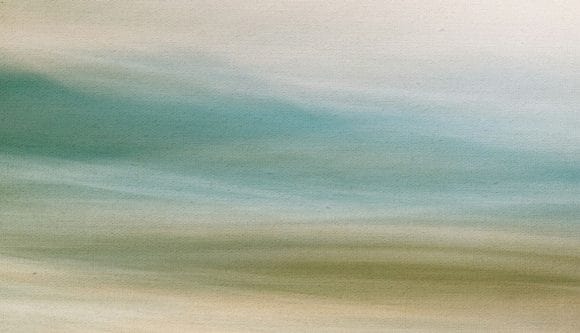 Agua abstracta en tonos azules y verdes, efecto suave