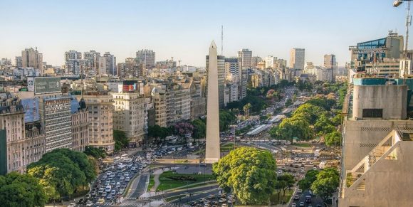 Vista de la ciudad de Buenos Aires